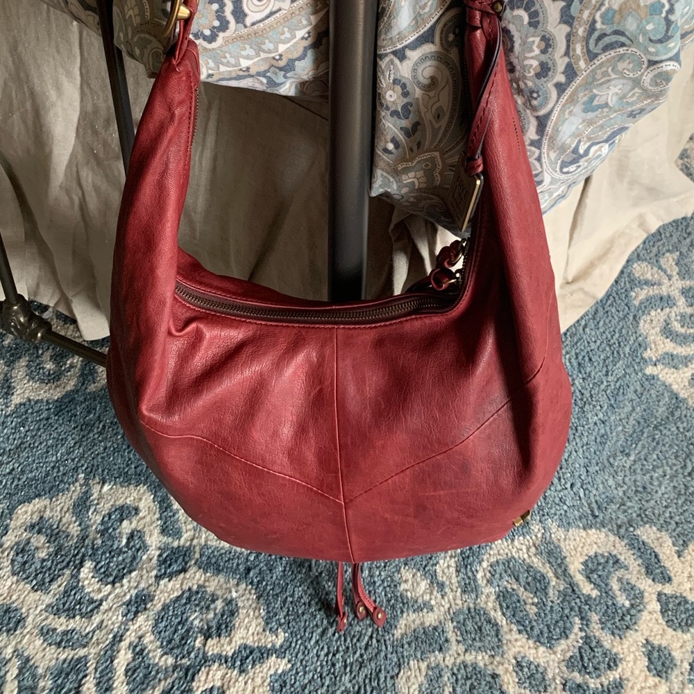 Frye Leather Hobo - Beautiful Distressed Leather